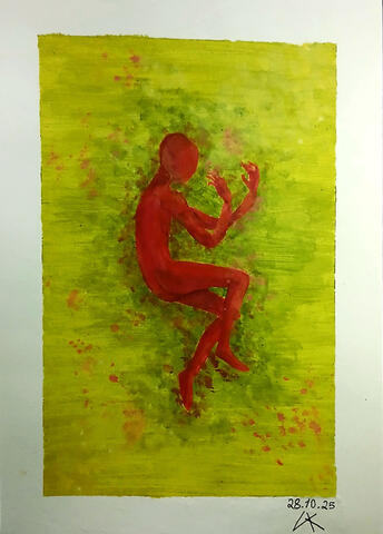 Acrílica sobre papel 140g.