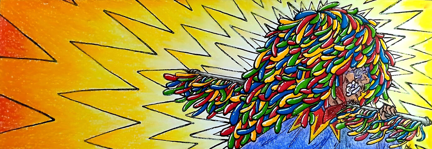 Técnica mista sobre papel 200g.