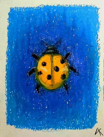 Giz pastel sobre papel 140g.